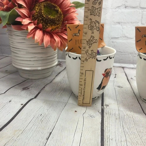 Milly green pug as vampire mug and sock set - Picture 9 of 9